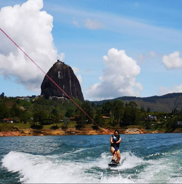 From Guatape: 1-Hour Wakeboarding - Key Points