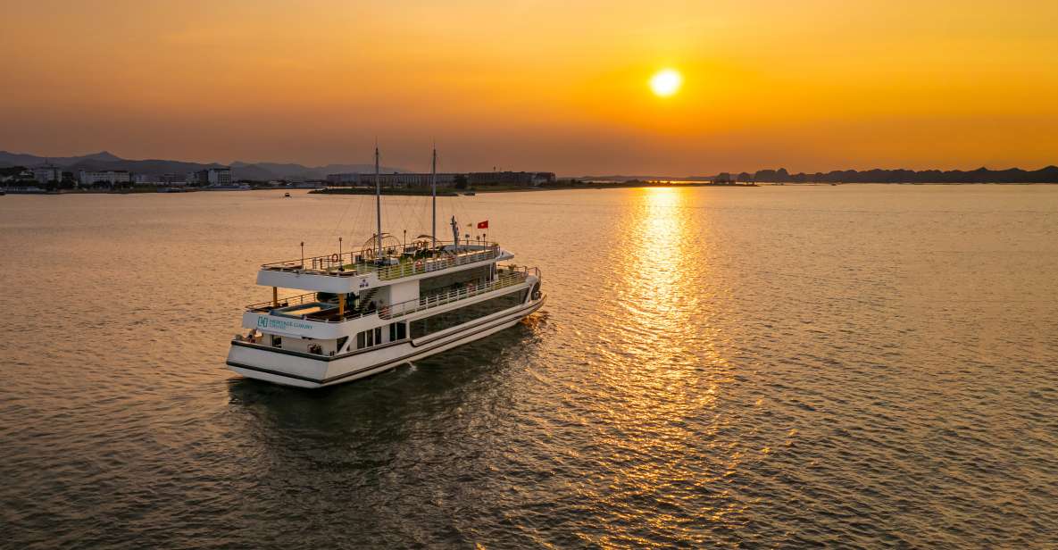 From Hanoi: 1-Day Halong 5-Star Cruise W/Jacuzzi & Limousine - Key Points