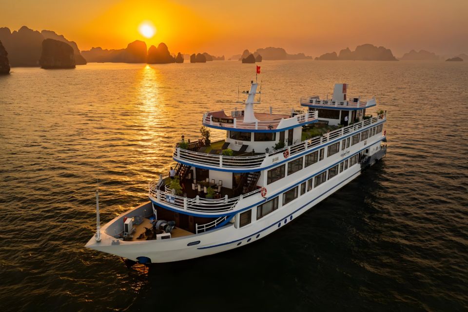 From Hanoi: Overnight Halong Bay Luxury Cruise With Meals - Key Points