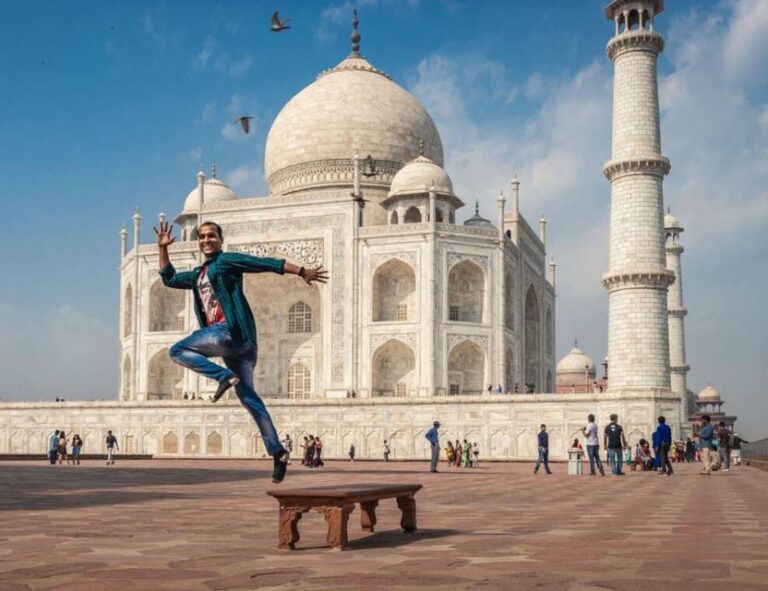 From Jaipur: Agra Taj Mahal Day Tour and Delhi Drop