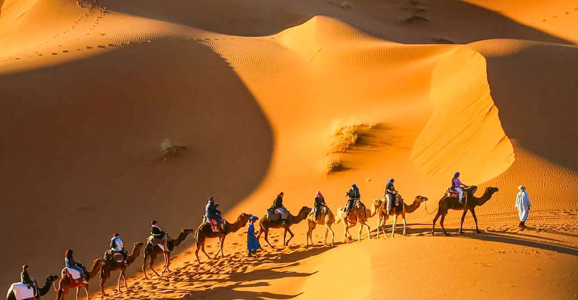 From Marrakech: 3-Day Sahara Tour to the Erg Chebbi Dunes - Key Points