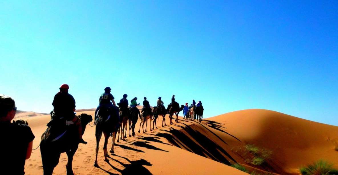 From Marrakech: 3 Days Desert Tour to Merzouga With Glamping - Key Points