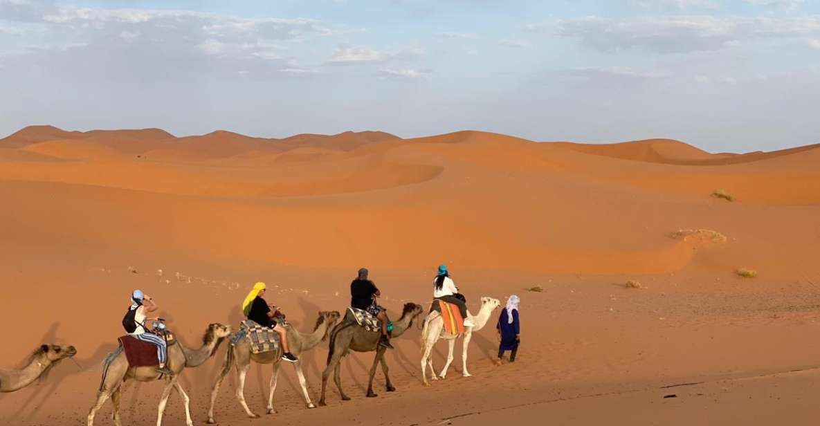 From Marrakech: 4 Days Towards Merzouga Desert. - Key Points