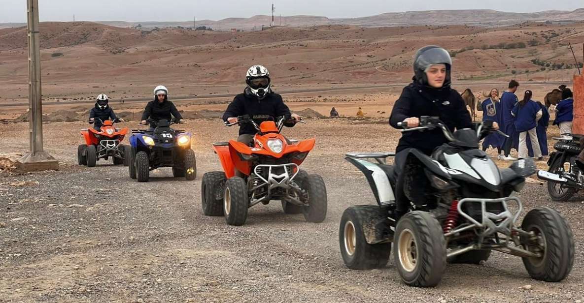 From Marrakech: Agafay Desert Quad Biking Tour With Transfer - Key Points