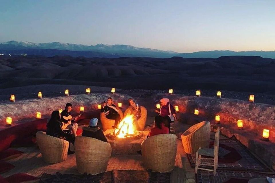 from marrakech agafay desert tour with dinner camal ride From Marrakech: Agafay Desert Tour With Dinner & Camal Ride