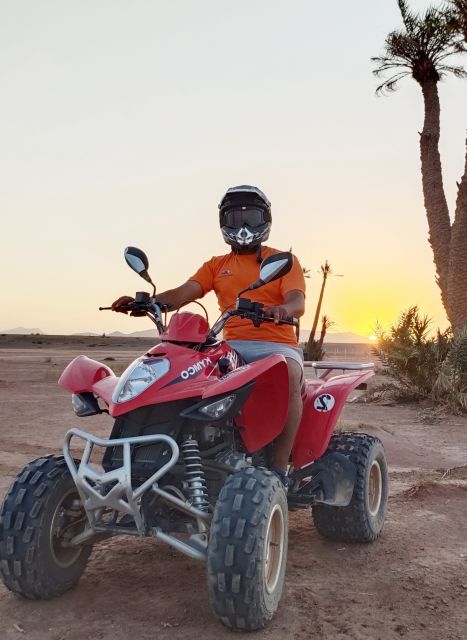 From Marrakech: Desert Sunset Quad Tour and Camel Ride - Key Points