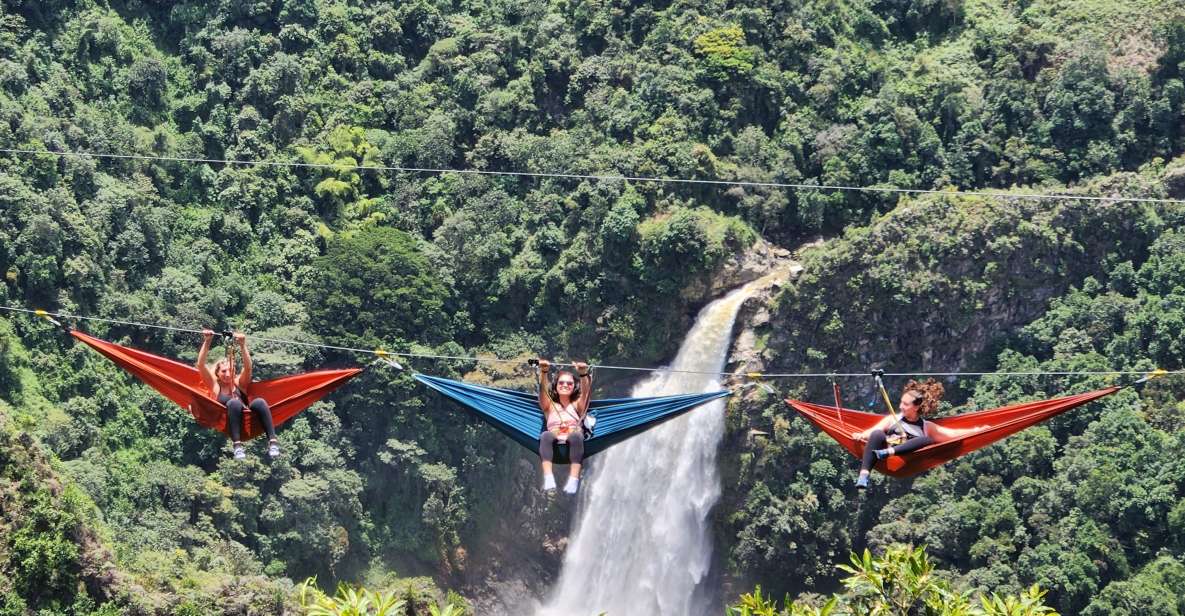 From Medellín: Dream Hammocks, Zipline, & Waterfall Day Trip - Key Points