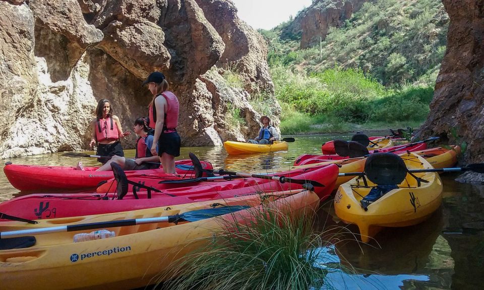 From Mesa: Self-Guided Kayaking Trip on Saguaro Lake - Key Points