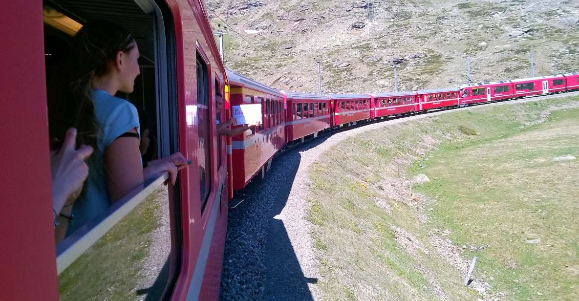 From Milan: Bernina Train, Swiss Alps & St. Moritz Day Trip - Key Points