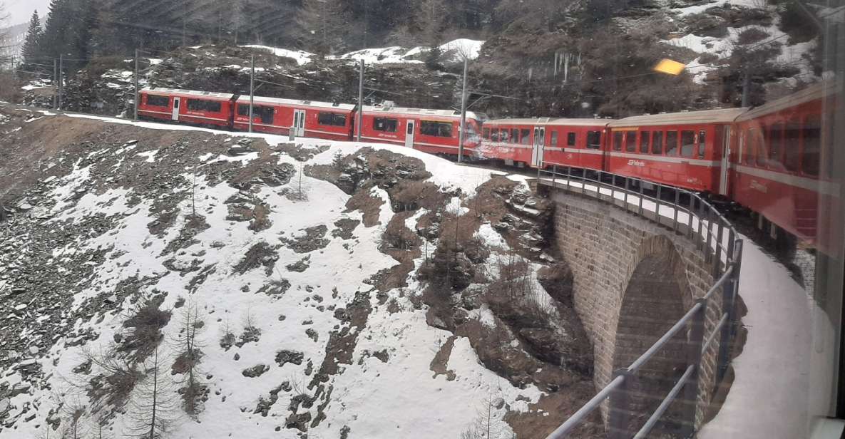 From Milan: Scenic Alps Day Trip With Bernina Train Ride - Key Points