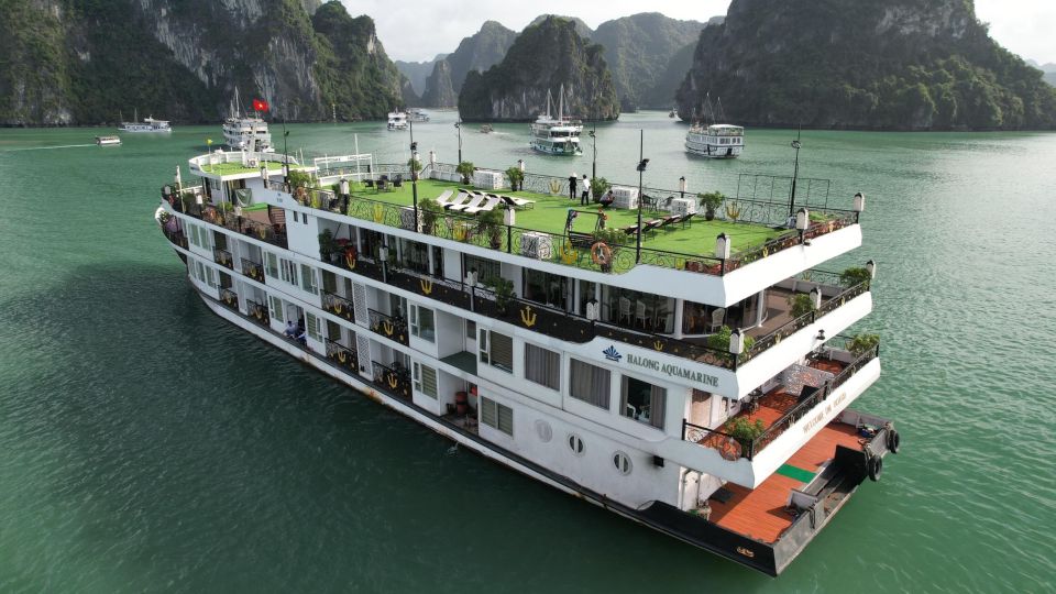 From Ninh Binh : Ha Long Bay 5 Star Cruise , Private Balcony - Key Points