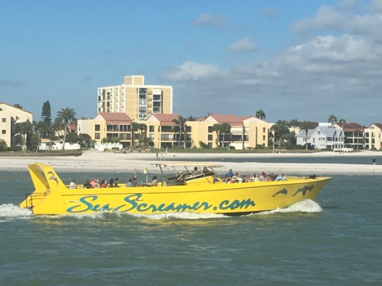 From Orlando: Day Trip to Clearwater With Sea Screamer Ride