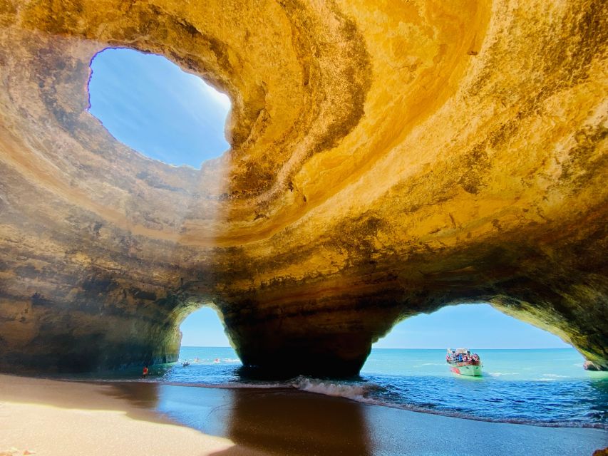 From Portimão: Tour to Benagil Cave & Marinha By Catamaran - Key Points