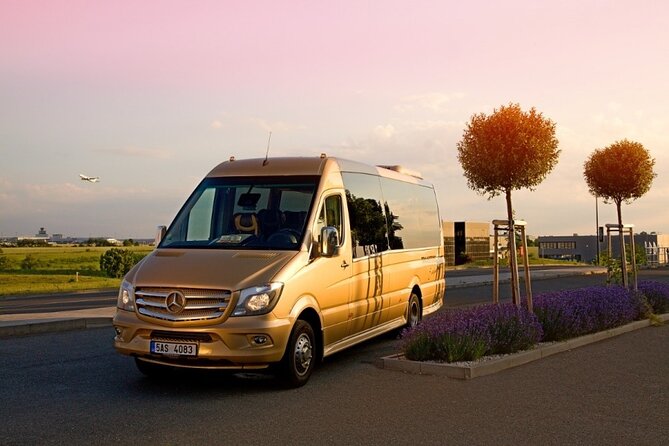 From Prague to Nuremberg - Private Transfer by MINIBUS Mercedes Sprinter 191pax - Key Points