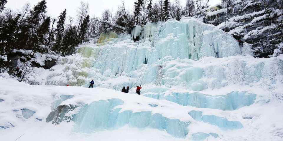 From Rovaniemi: Korouoma Frozen Waterfalls Small-Group Hike - Key Points