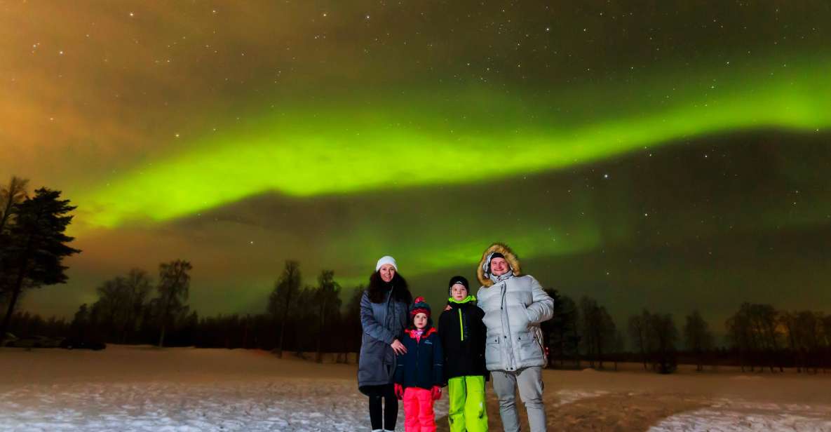 From Rovaniemi: Northern Lights Photo Tour With Pickup - Key Points