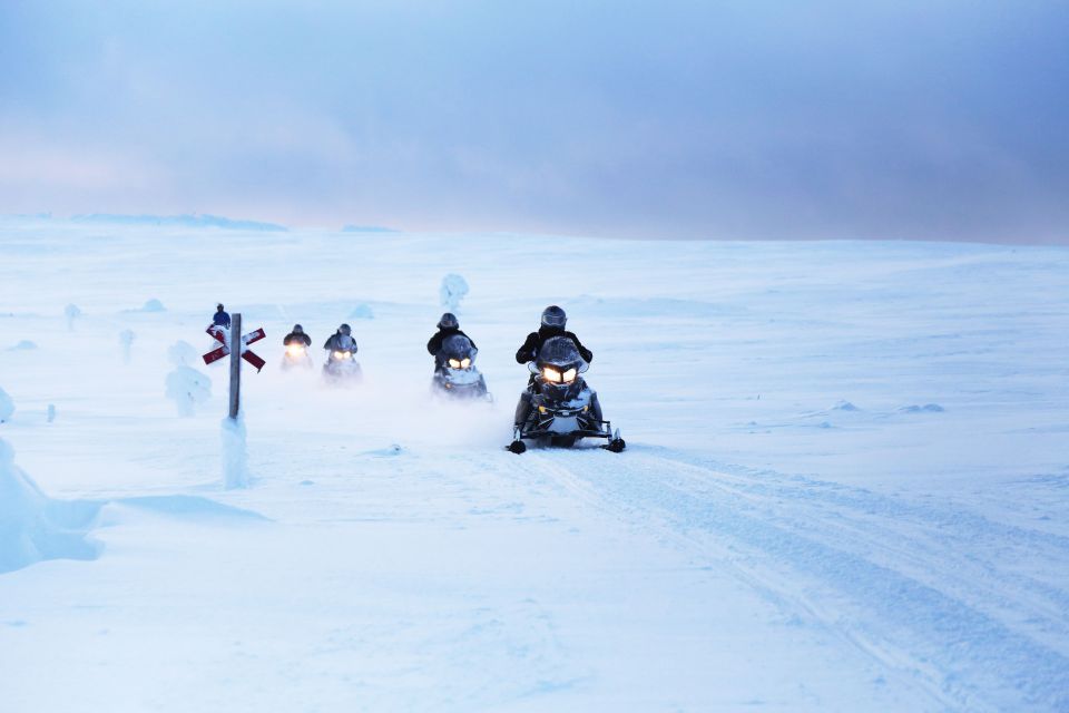 From Sirkka: Snow Village Guided Snowmobile Expedition - Key Points
