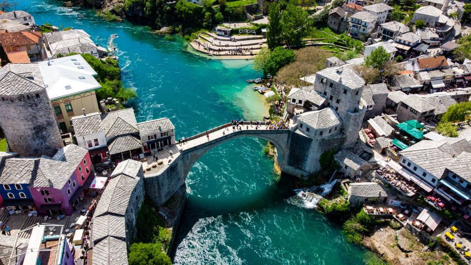 From Split and Trogir: Mostar Tour With Kravica Waterfalls - Key Points