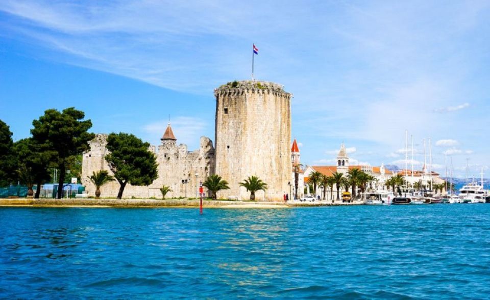 from split blue lagoon solta and trogir speedboat tour From Split: Blue Lagoon, Šolta, and Trogir Speedboat Tour