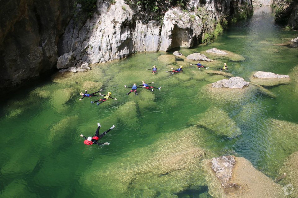 From Split: Canyoning on the Cetina River - Key Points