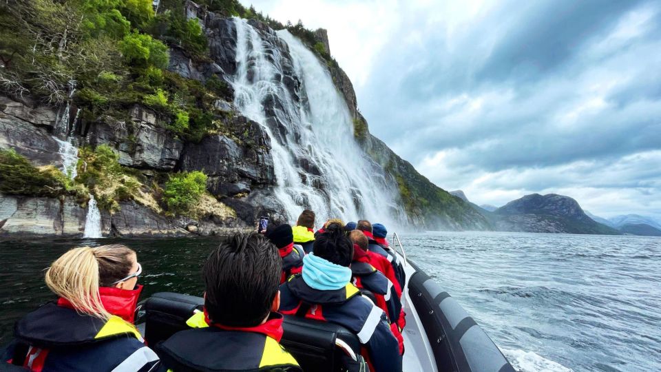 From Stavanger: Lysefjord Sightseeing RIB Boat Tour - Key Points