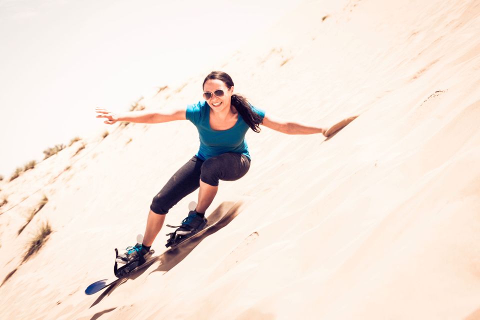 From Taghazout: Tamri Dunes Sandboarding With Sunset Dinner - Key Points