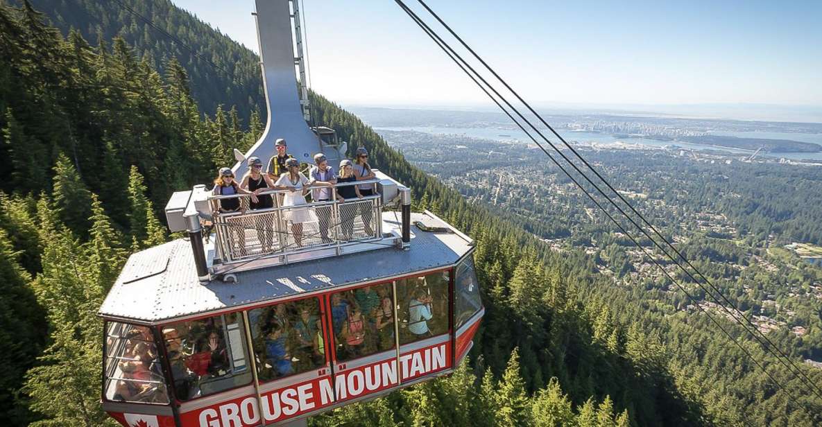 From Vancouver: Capilano Suspension Bridge & Grouse Mountain - Key Points