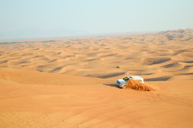 Full-Day Guided Red Dunes Desert Tour in Dubai With Camel Ride - Key Points
