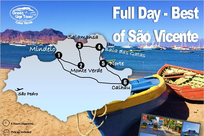 Full Day Island Tour, Highlights of São Vicente - Key Points