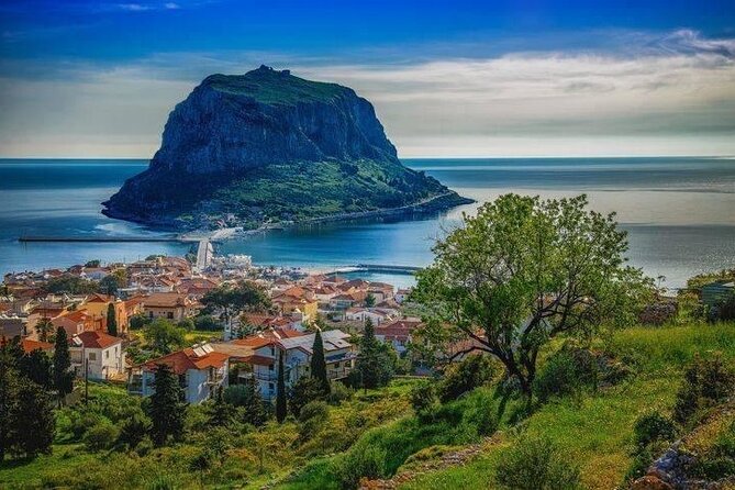 Full Day Private Tour to Monemvasia Medieval Fortress Town and Sparta - Key Points