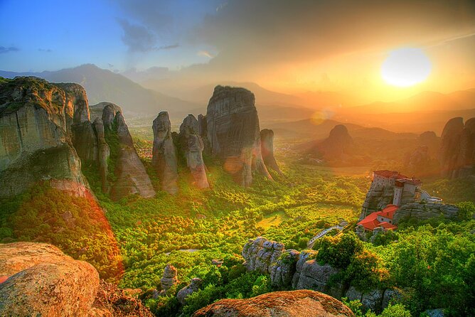 Full-Day Tour Meteora Monasteries and Thermopylae Hot Springs - Tour Highlights