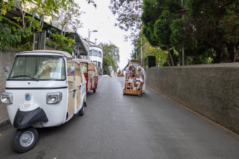 Funchal – Monte Toboggan Experience Tuk Tuk Tour (1h45)