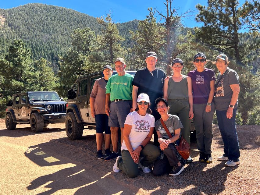 Garden of the Gods, Manitou Springs, Old Stage Rd: Jeep Tour - Key Points