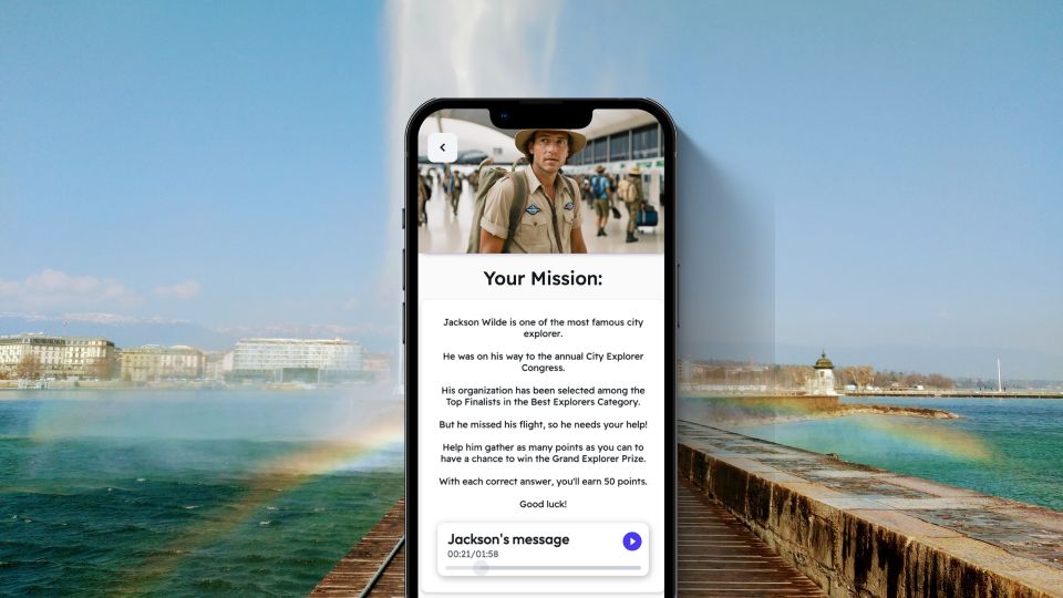 Geneva: City Exploration Game and Tour on Your Phone - Key Points