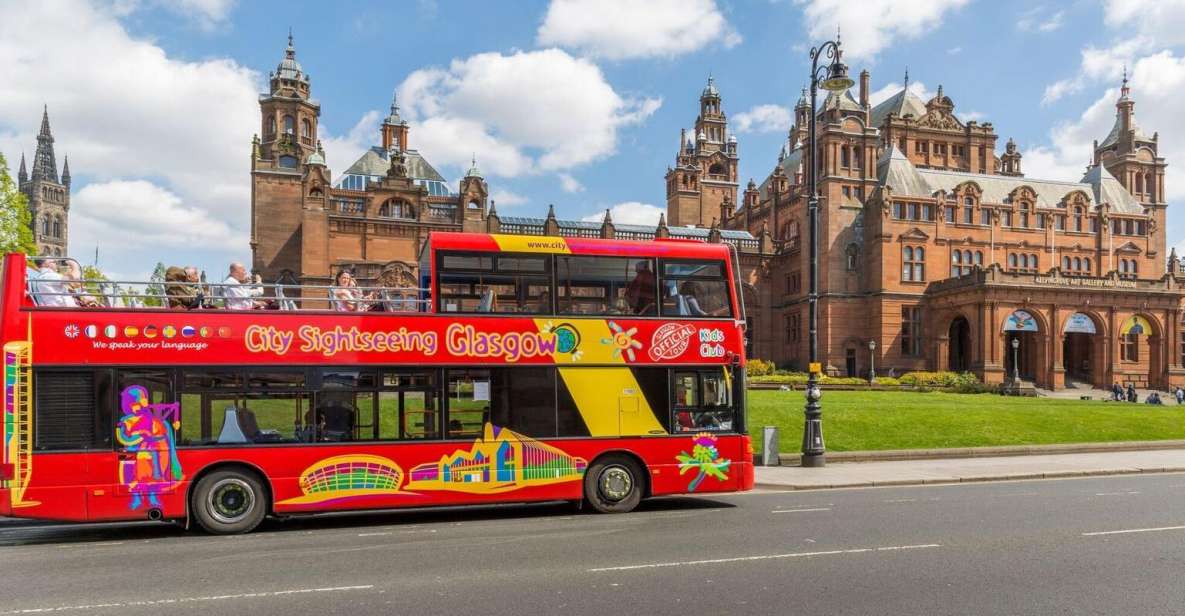 Glasgow: City Sightseeing Hop-On Hop-Off Bus Tour - Key Points