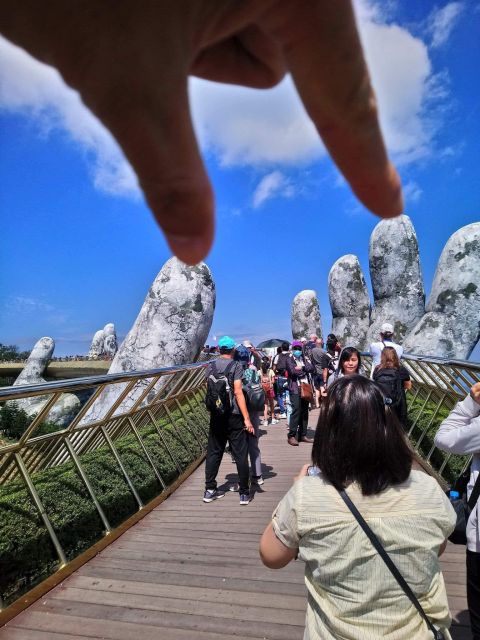 Golden Bridge With Guide, Lunch &Transfer From Chan May Port - Key Points