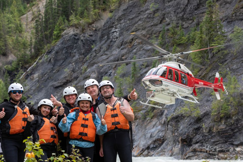 Golden: Kicking Horse River Half-Day Heli Whitewater Rafting - Key Points