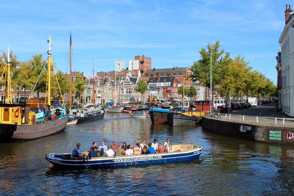 Groningen: Open Boat City Canal Cruise - Key Points