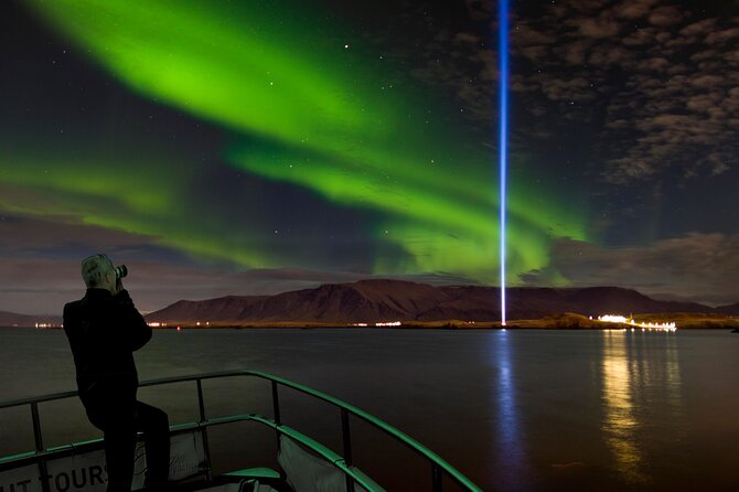 Guided Northern Lights by Boat in Reykjavik - Key Points
