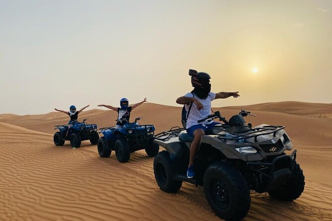 Half-Day ATV With Camel Ride and Sandboarding Experience - Key Points