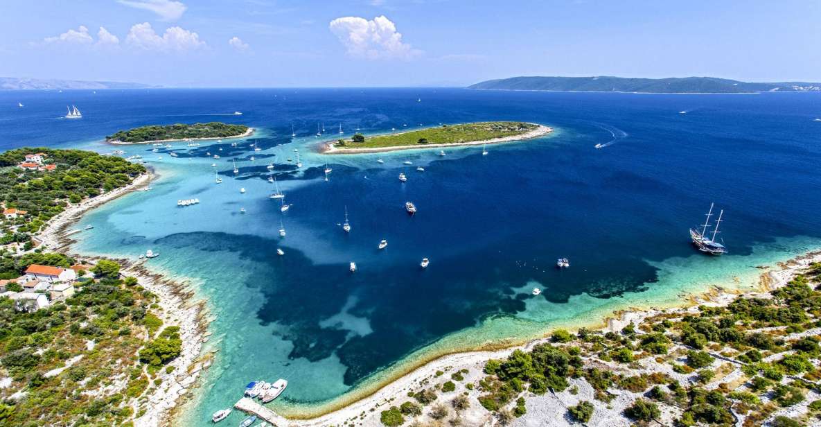 Half-Day Boat Tour to Blue Lagoon, Shipwreck, and Trogir - Key Points