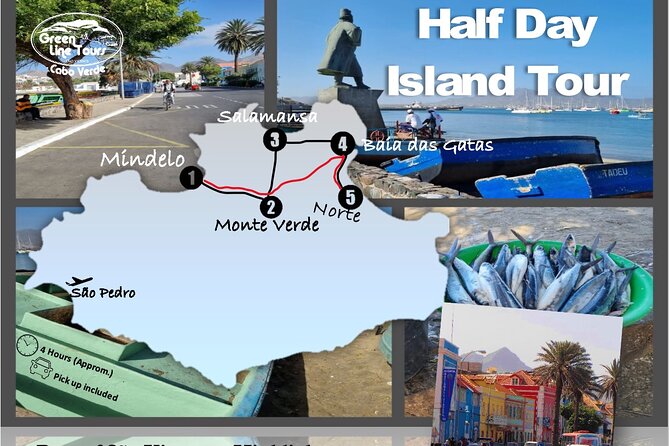 Half Day Island Tour, Sao Vicente, 4h - Key Points