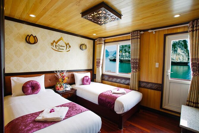 Halong Bay Cruise 2Days,1Night With Included Hanoi Transfer by Bus