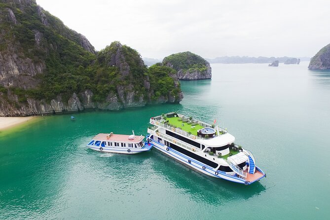 Halong Bay Day Tour With Surprise Cave and Titop Island  - Tuan Chau Island - Tour Pricing and Duration