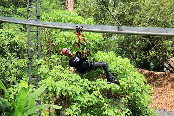 Hanuman World Phuket Zip Line Package With Hotel Transfers - Key Points