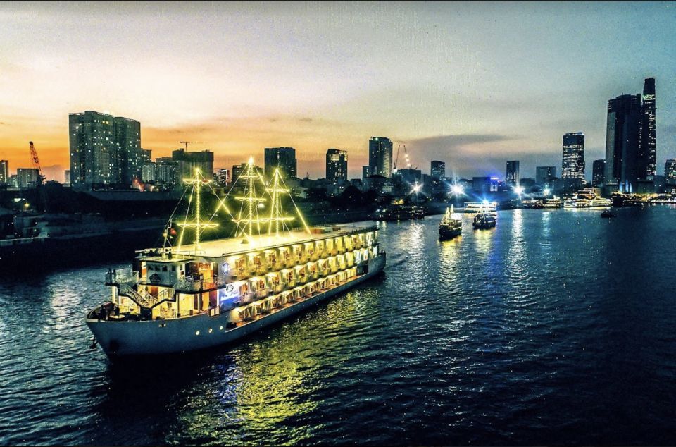 HCM: Saigon River Buffet Dinner Cruise With Private Table - Key Points