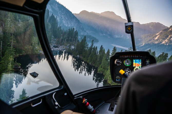 Helicopter Tour of BCs Backcountry (Depart YPK) - Key Points