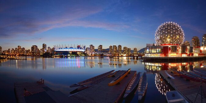 Helicopter Tour of Vancouver City (Depart YPK) - Key Points