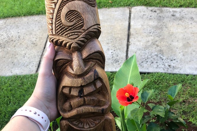 Holualoa 2-hour Polyesnian Tiki Carving Workshop  - Big Island of Hawaii - Master Carver Experience