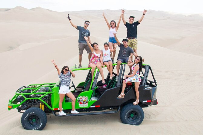 ICA! City Tours Huacachina Buggy Sandboarding Wine Cellar. - Key Points